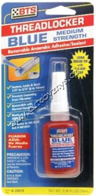 Zajištění šroubových spojů modré Blue Threadlocker Meduim Strenght 10ml BTS  (14564)